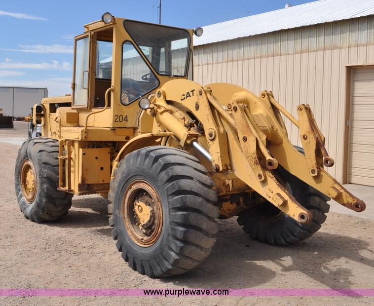image for item F2045 1965 Caterpillar 966B articulated wheel loader