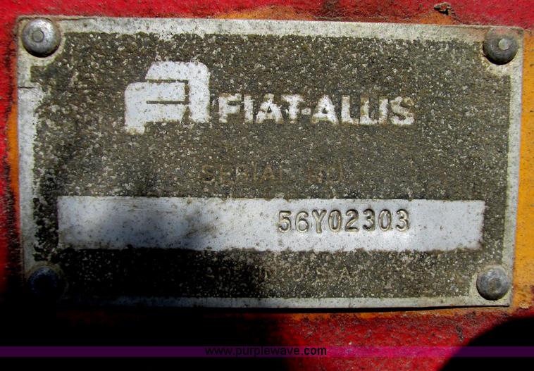 image for item F7471 1977 Fiat-Allis M65 rigid motor grader