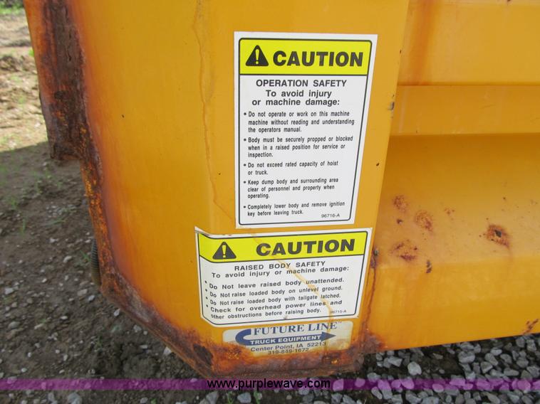 image for item F8815 Henderson Mark E dump bed