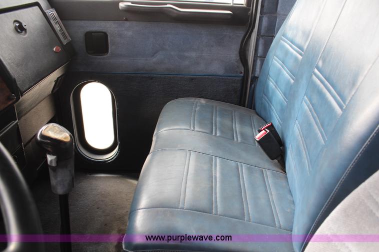 image for item H1375 1997 Peterbilt 377 flatbed truck