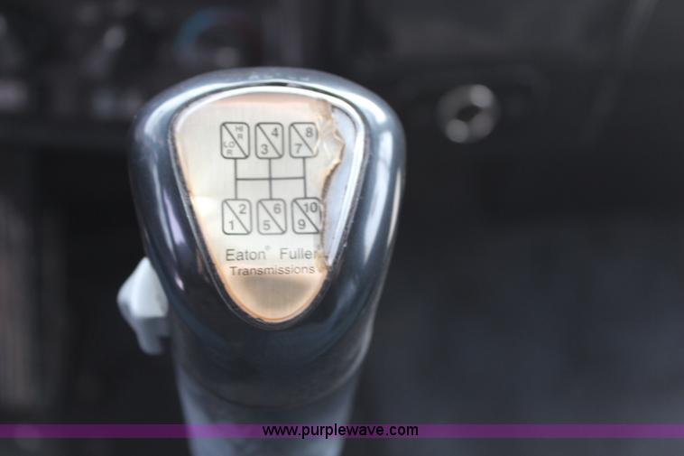 image for item H1375 1997 Peterbilt 377 flatbed truck