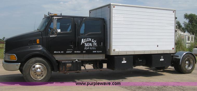 image for item H5270 1999 Sterling L8500 Series crew cab cargo/bobtail truck