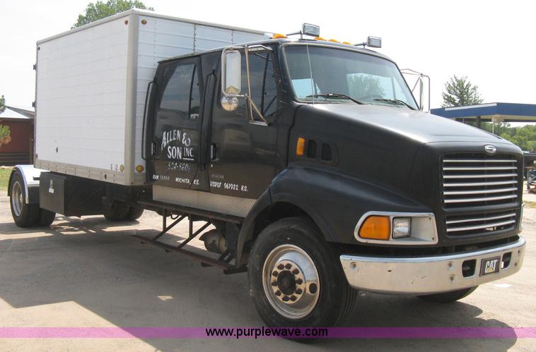 image for item H5270 1999 Sterling L8500 Series crew cab cargo/bobtail truck