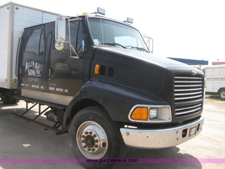 image for item H5270 1999 Sterling L8500 Series crew cab cargo/bobtail truck
