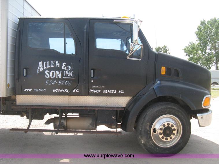 image for item H5270 1999 Sterling L8500 Series crew cab cargo/bobtail truck