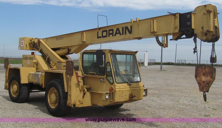image for item H8842 Lorain LCD150 crane