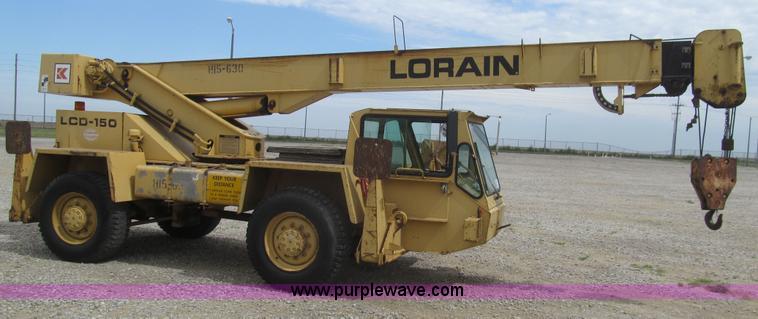 image for item H8842 Lorain LCD150 crane