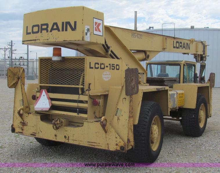 image for item H8842 Lorain LCD150 crane