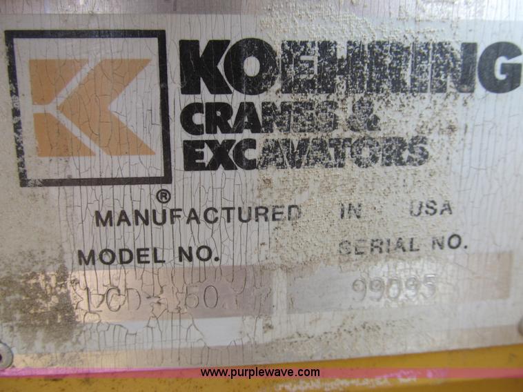 image for item H8842 Lorain LCD150 crane