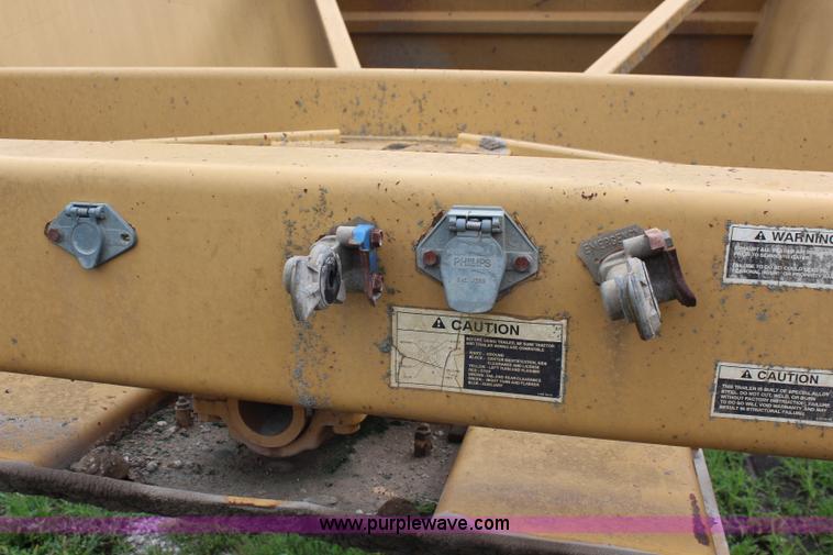 image for item J1051 1996 Load King 2060 belly dump trailer