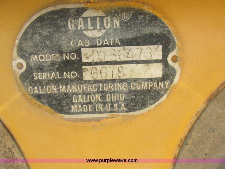 image for item J2464 1979 Galion T500M rigid motor grader