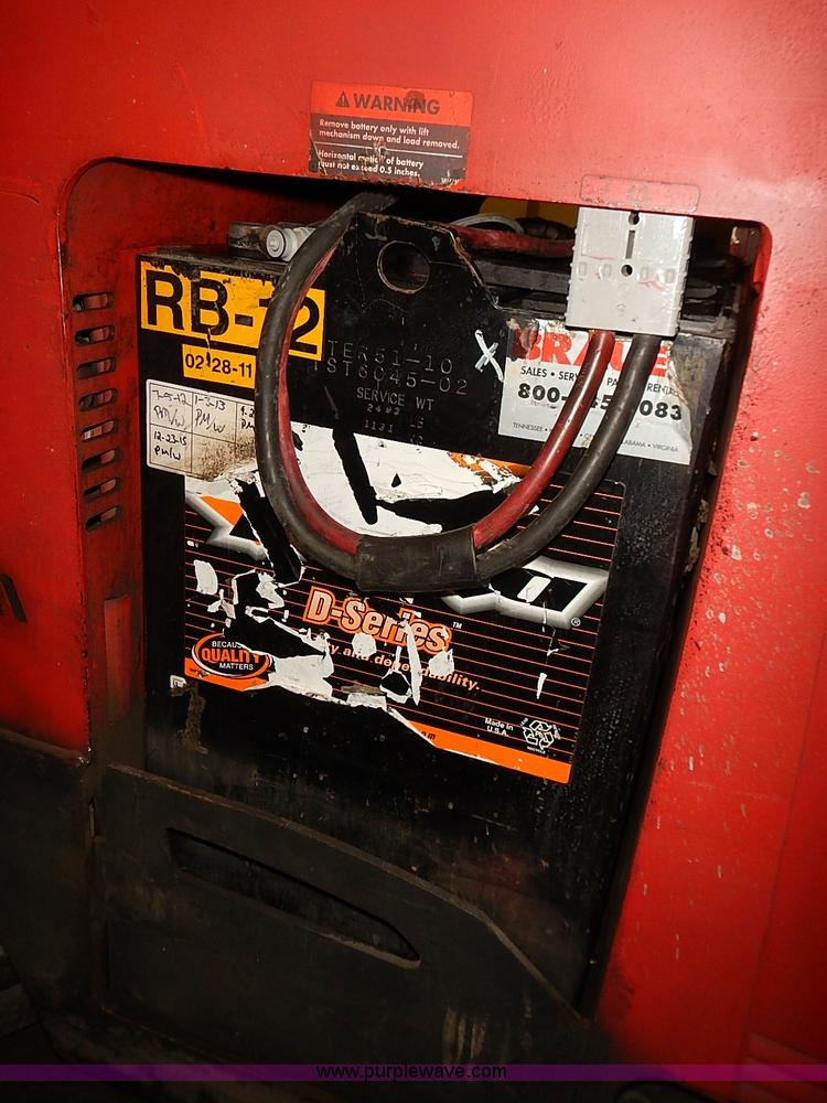 image for item J3153 Raymond 740DR32TT Deep-Reach forklift