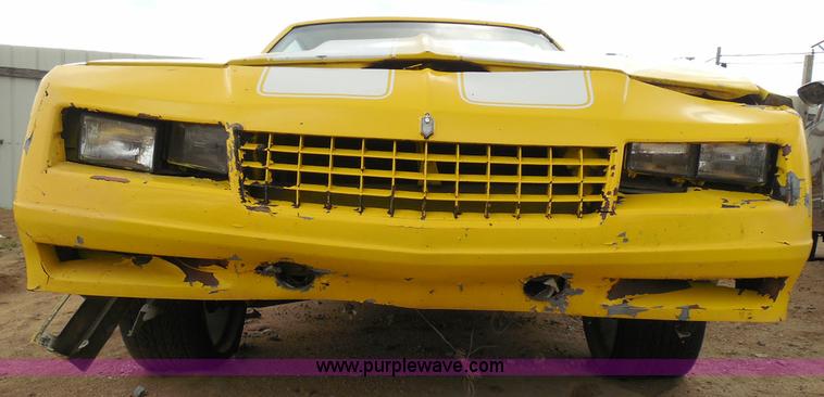 image for item I3361 1984 Chevrolet Monte Carlo