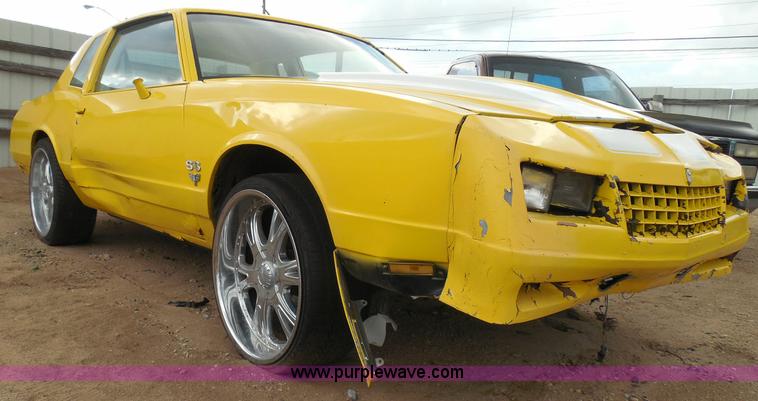 image for item I3361 1984 Chevrolet Monte Carlo