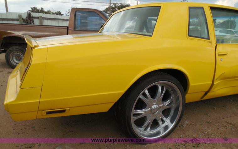 image for item I3361 1984 Chevrolet Monte Carlo