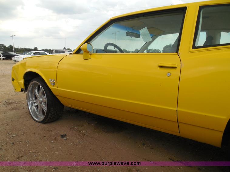 image for item I3361 1984 Chevrolet Monte Carlo