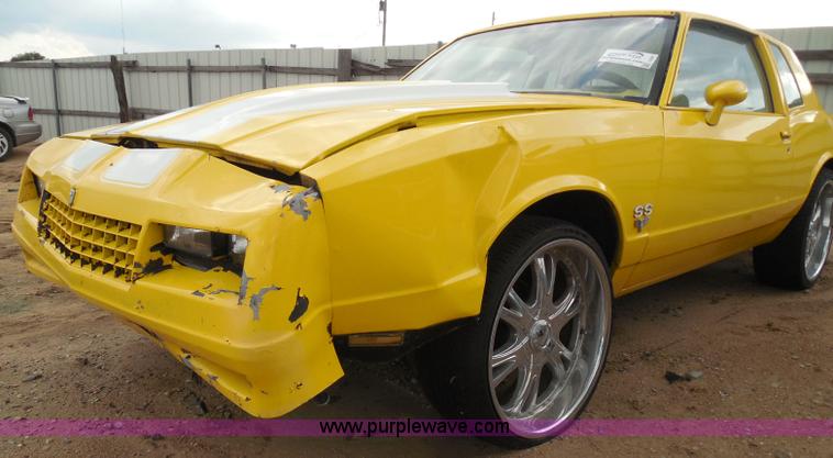 image for item I3361 1984 Chevrolet Monte Carlo