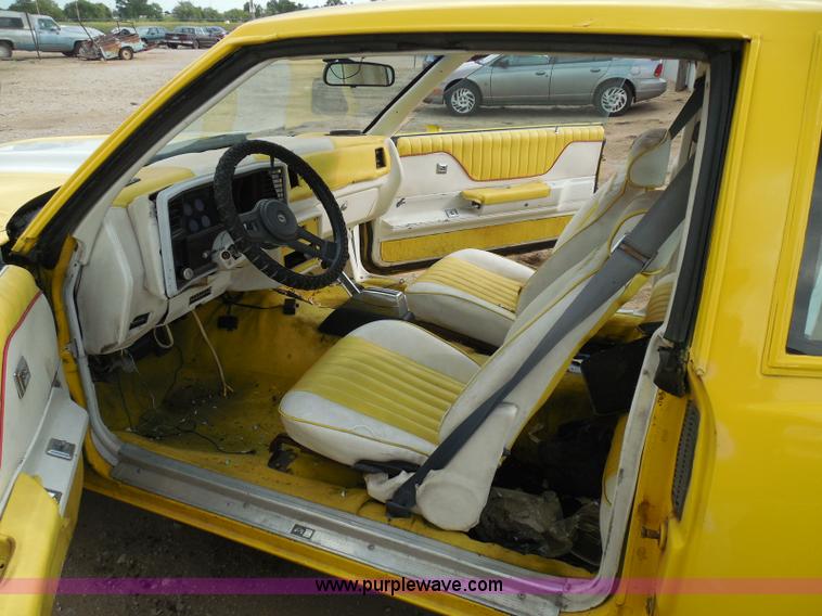 image for item I3361 1984 Chevrolet Monte Carlo