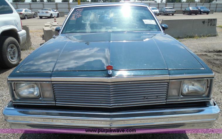 image for item I3368 1979 Chevrolet El Camino Conquista