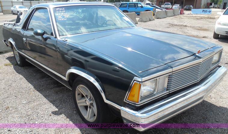 image for item I3368 1979 Chevrolet El Camino Conquista