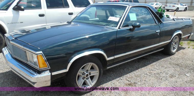 image for item I3368 1979 Chevrolet El Camino Conquista