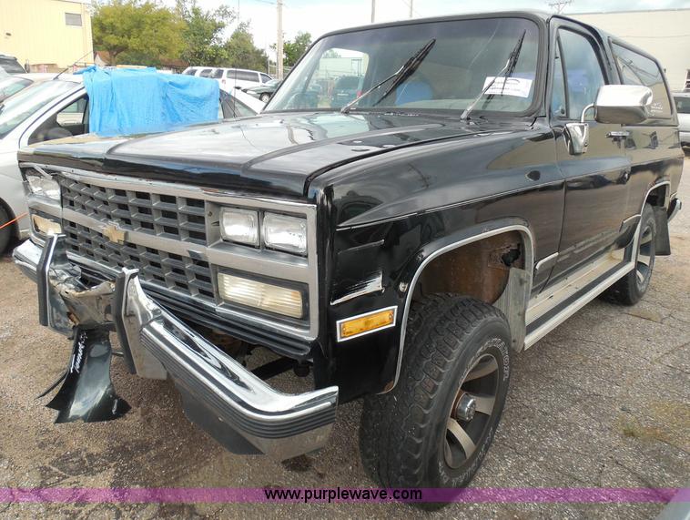 image for item I3391 1989 Chevrolet Blazer SUV