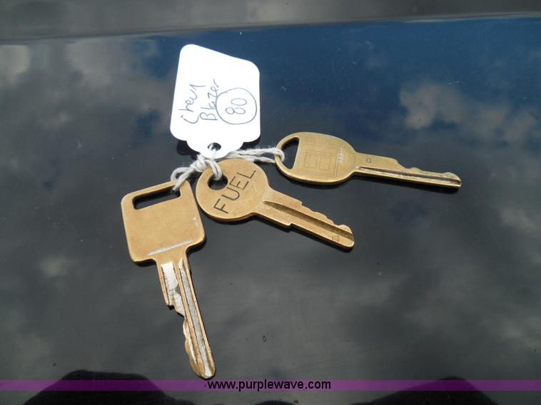 image for item I3391 1989 Chevrolet Blazer SUV