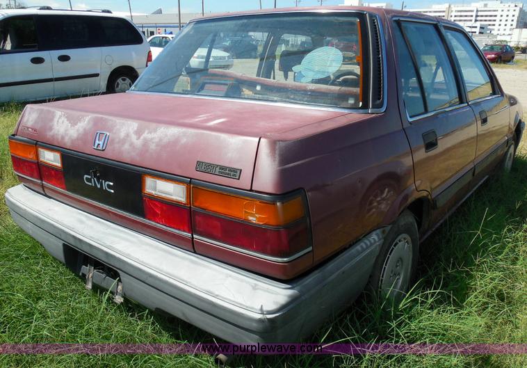 image for item I3393 1987 Honda Civic