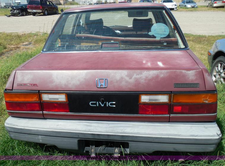 image for item I3393 1987 Honda Civic