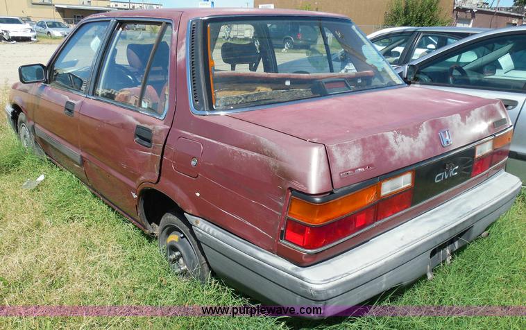 image for item I3393 1987 Honda Civic