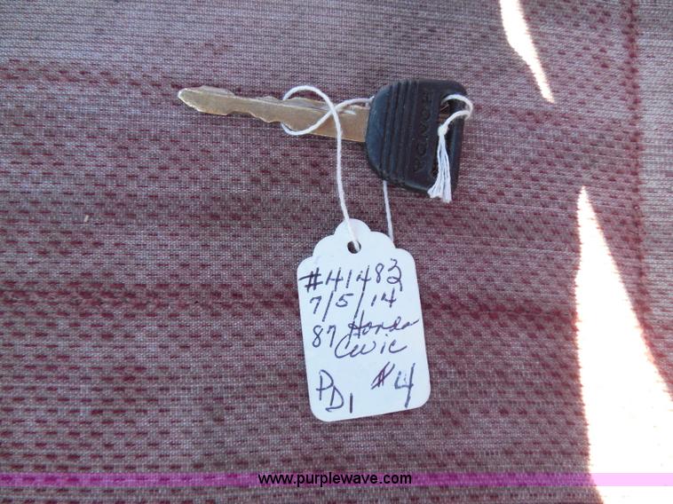 image for item I3393 1987 Honda Civic