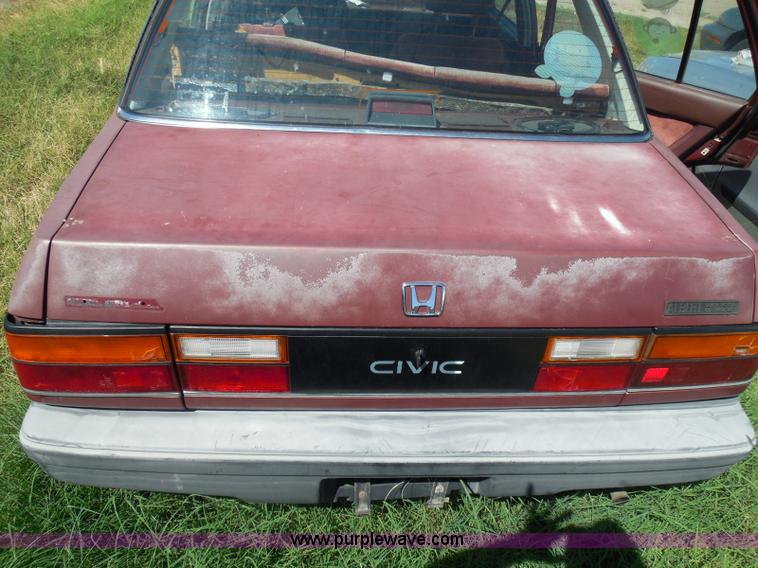 image for item I3393 1987 Honda Civic