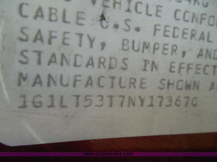 image for item I3477 1992 Chevrolet Corsica LT