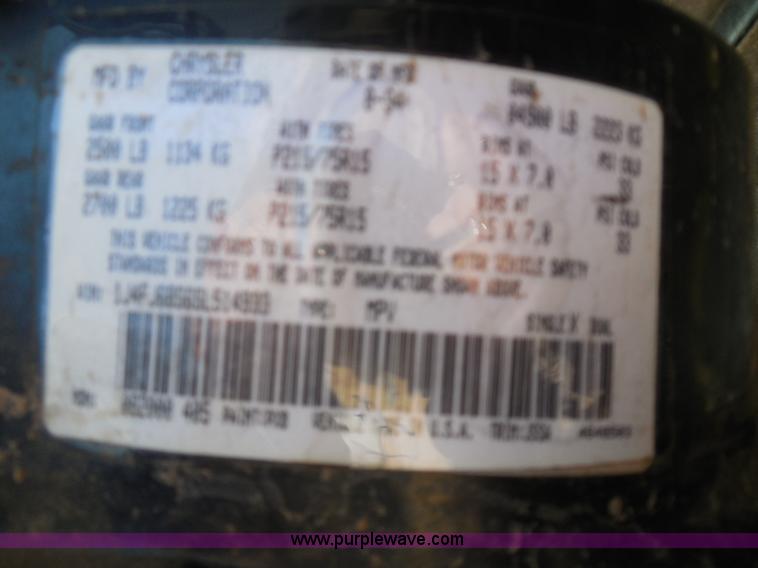 image for item I3479 1995 Jeep Cherokee SUV