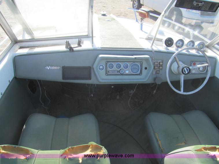 image for item I7123 1969 Mark Twain 17'L boat