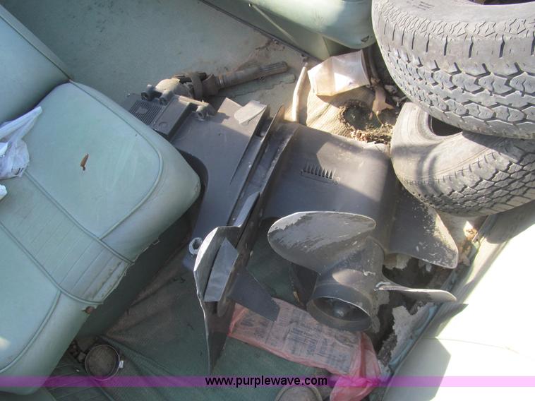 image for item I7123 1969 Mark Twain 17'L boat