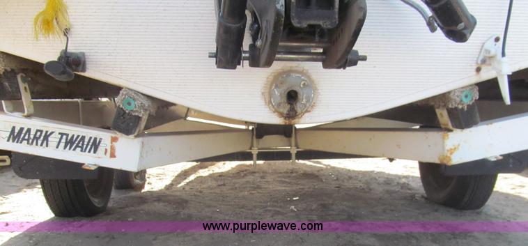 image for item I7123 1969 Mark Twain 17'L boat