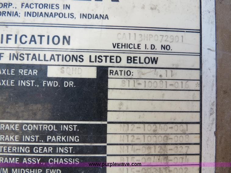 image for item B4940 1973 Freightliner WFT6364T semi truck