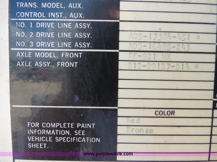 image for item B4940 1973 Freightliner WFT6364T semi truck