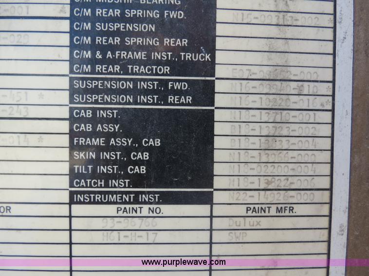 image for item B4940 1973 Freightliner WFT6364T semi truck