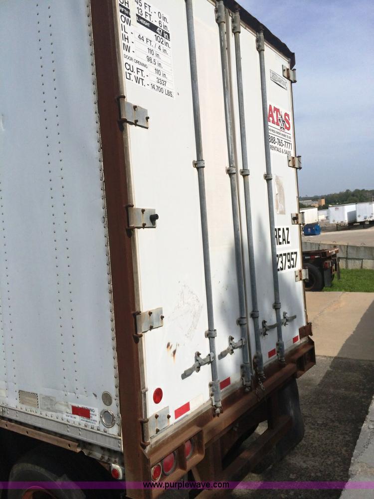 image for item D1137 1990 Stoughton 45' dry van trailer