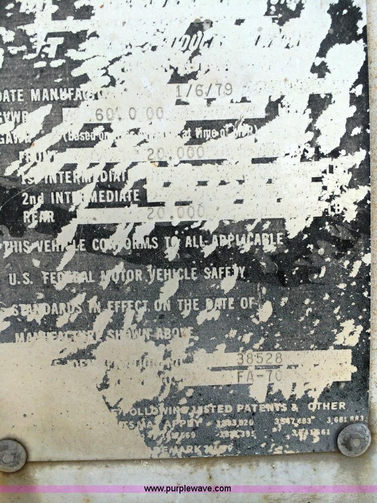 image for item D1138 1979 Monon 45' dry van trailer