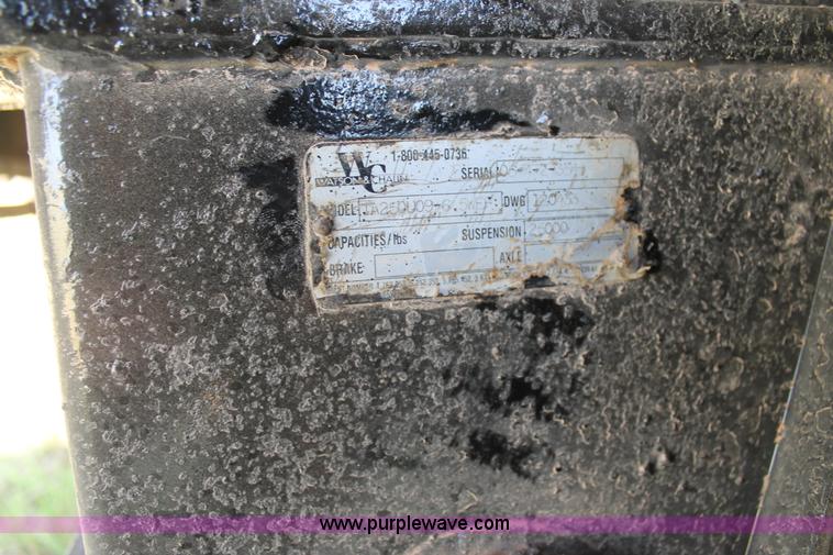 image for item H1749 2005 Aztec drop deck trailer