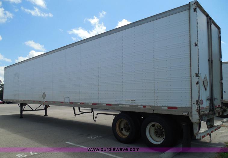 image for item I3355 1995 Dorsey AIDT-LS dray van trailer