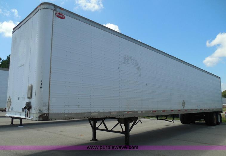 image for item I3355 1995 Dorsey AIDT-LS dray van trailer