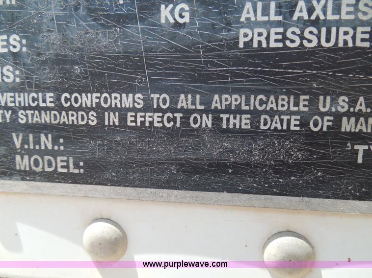 image for item I3355 1995 Dorsey AIDT-LS dray van trailer