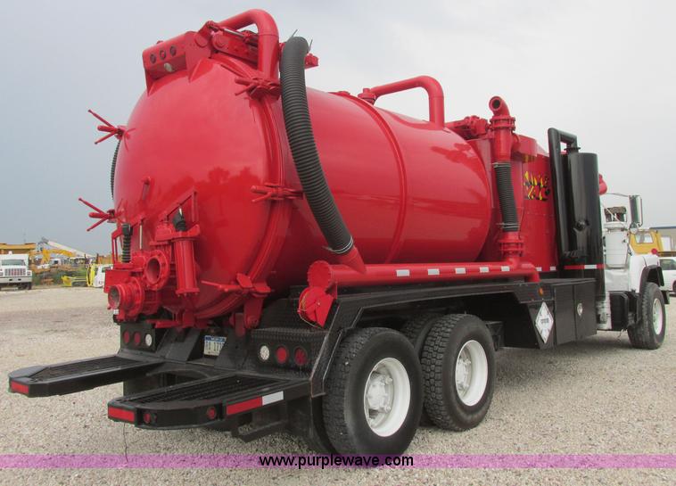 image for item I3482 1998 Mack DM690S liquid vacuum truck with liquid ring blower