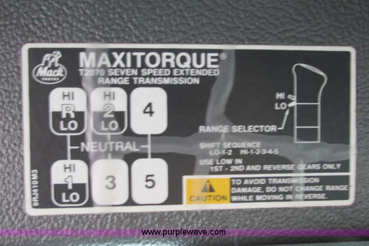 image for item I3482 1998 Mack DM690S liquid vacuum truck with liquid ring blower