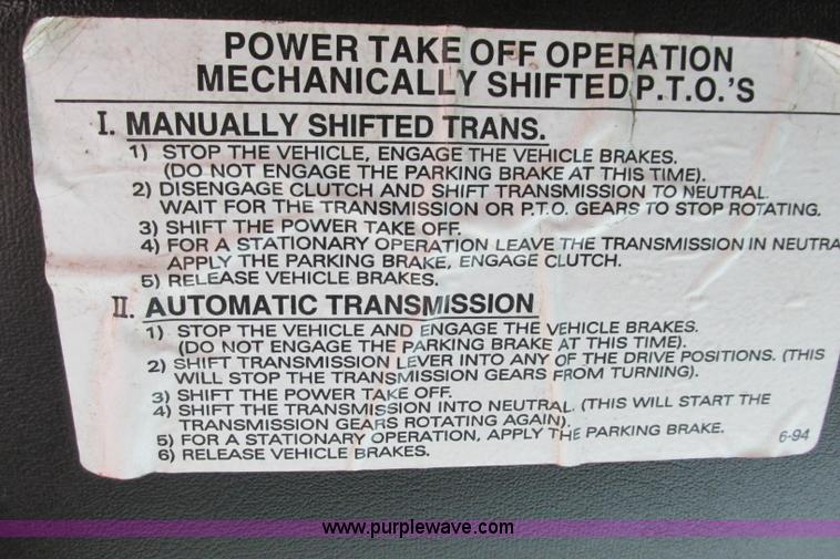 image for item I3482 1998 Mack DM690S liquid vacuum truck with liquid ring blower