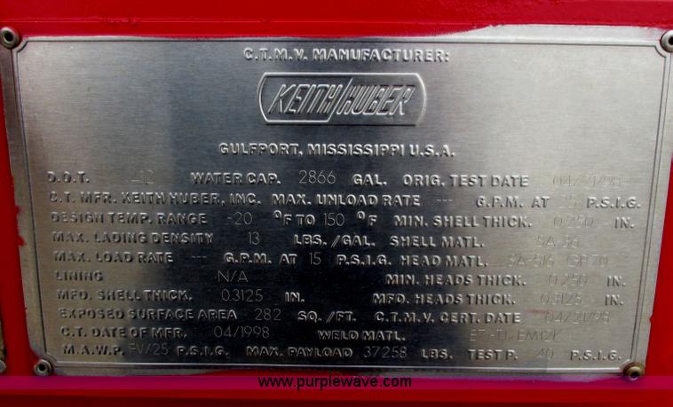 image for item I3482 1998 Mack DM690S liquid vacuum truck with liquid ring blower